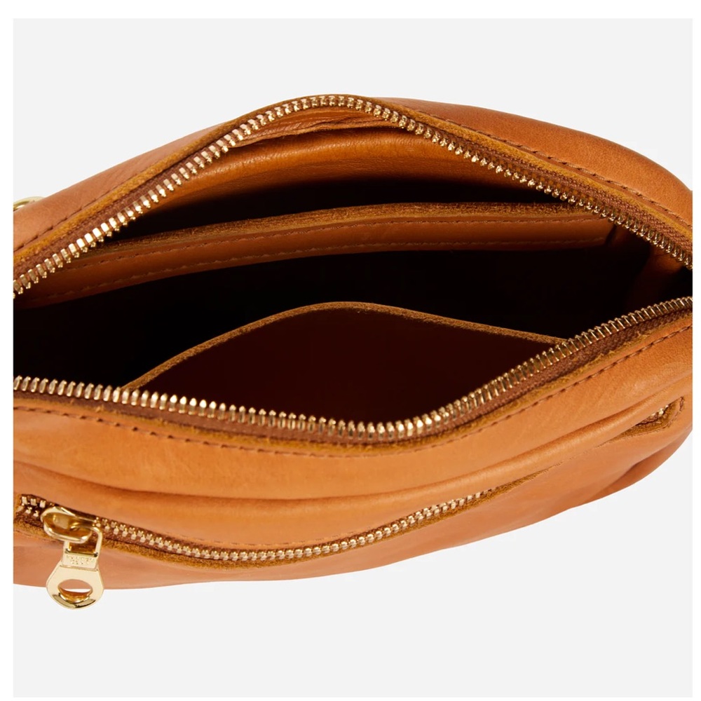 Parker Clay Desta Belt Bag in Rust Brown - Picture 4 of 16